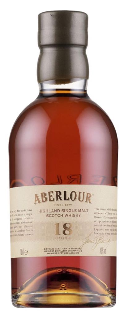 Aberlour 18 Year Old - Aberlour (750 mL) alcohol collectible - Main Image 1
