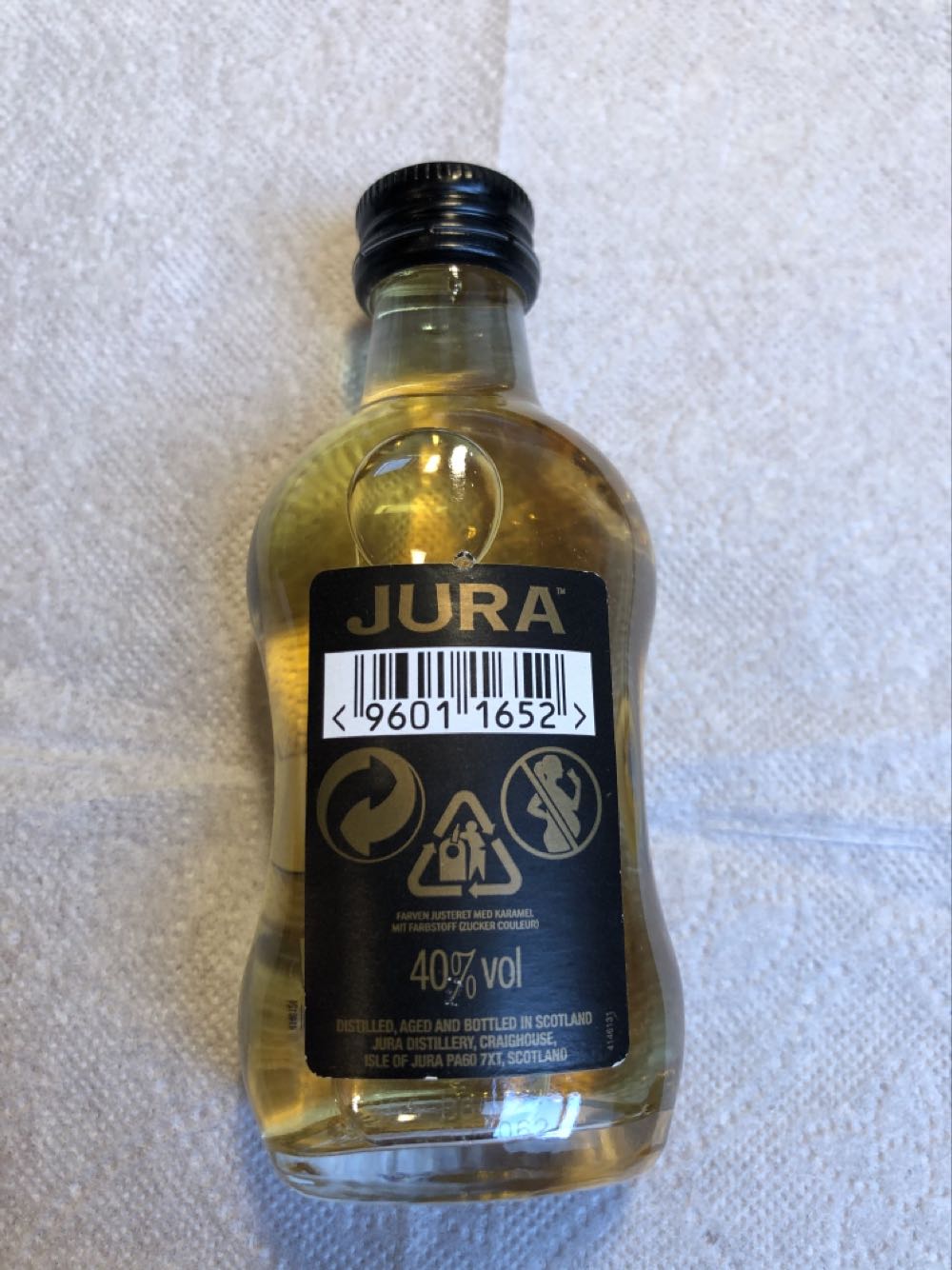 Jura Origin - Jura Distillery (50 mL) alcohol collectible - Main Image 2