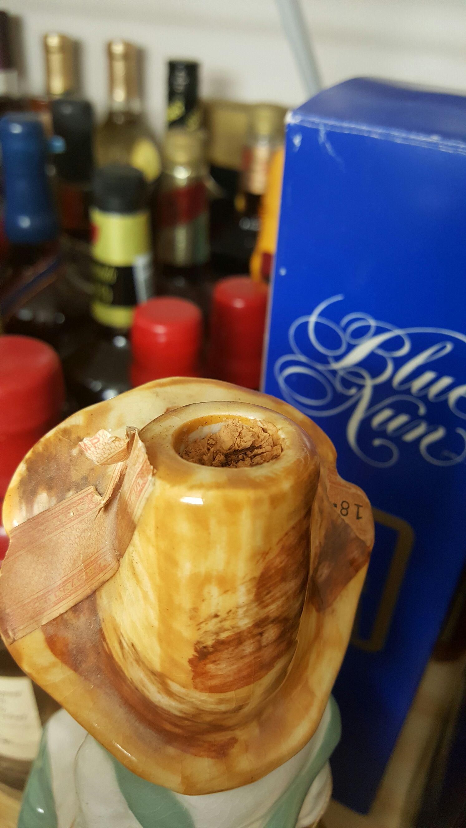 Old Cabin Still Decanter SW Juice 1969 ❤️ - Stitzel-Weller Distillery (4/5 L) alcohol collectible - Main Image 2