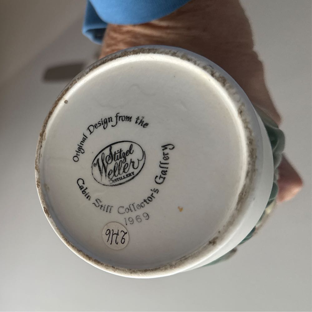 Old Cabin Still Decanter SW Juice 1969 ❤️ - Stitzel-Weller Distillery (4/5 L) alcohol collectible - Main Image 3