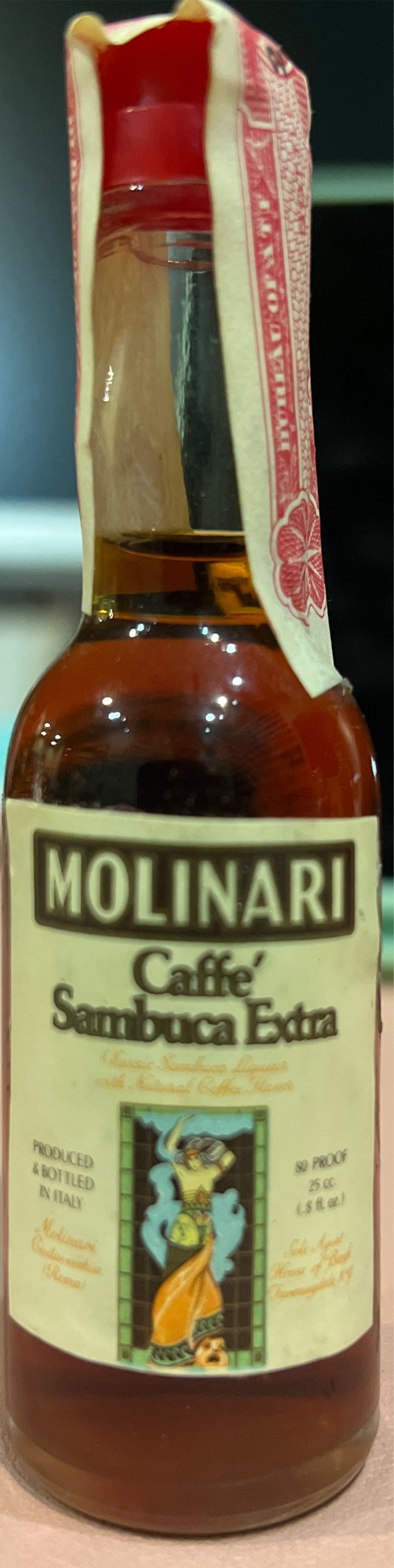 Molinari Caffe Liquore - Molinari (50 mL) alcohol collectible - Main Image 2