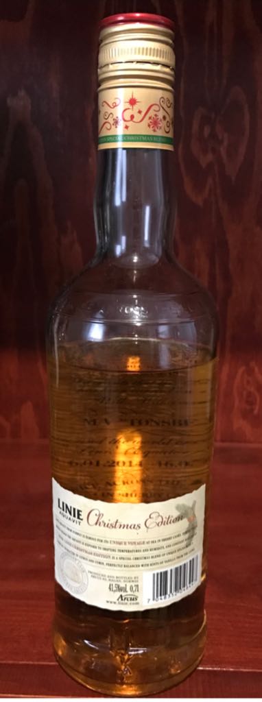 Linie Aquavit Christmas Edition - Arcus AS (700 mL) alcohol collectible - Main Image 2