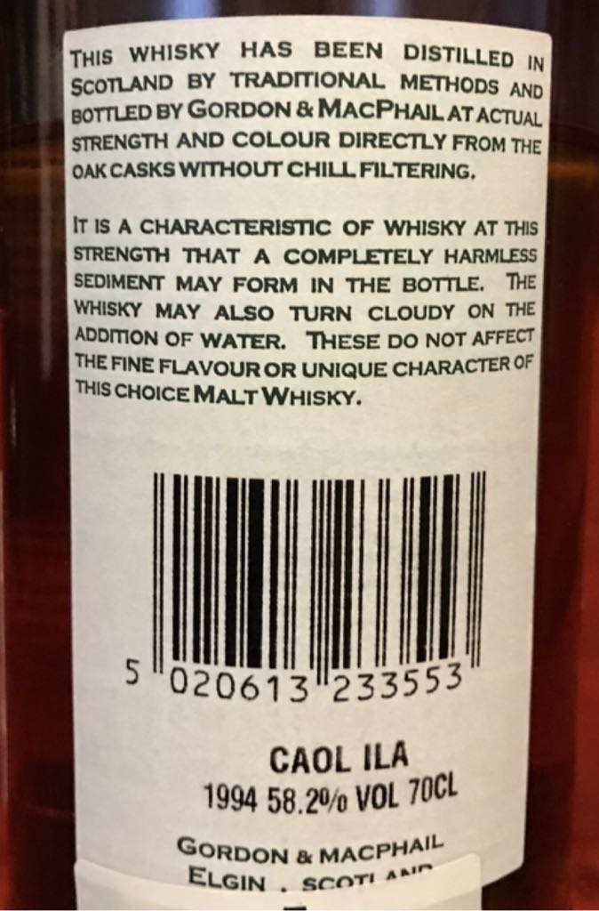 CASK Strength - Caol Ila Distillery (700 mL) alcohol collectible - Main Image 2