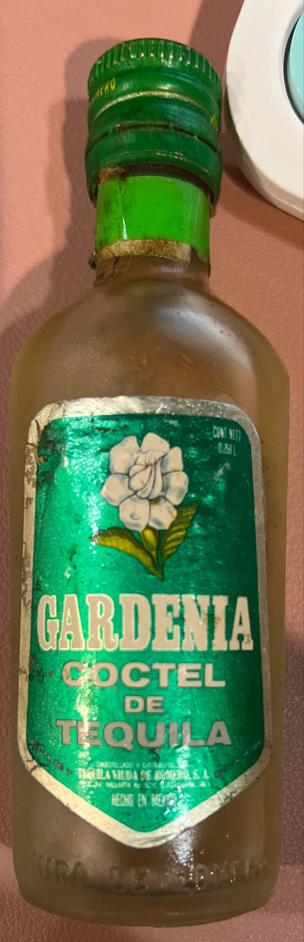 Gardenia - Tequila Viuda Del Romero (1/10 pintL) alcohol collectible - Main Image 2