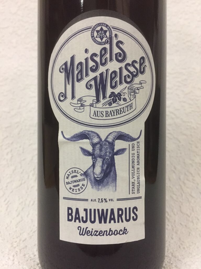 Maisel’s Weisse - Bajuwarus - Brauerei Gebr. Maisel, Bayreuth (750 mL) alcohol collectible - Main Image 2