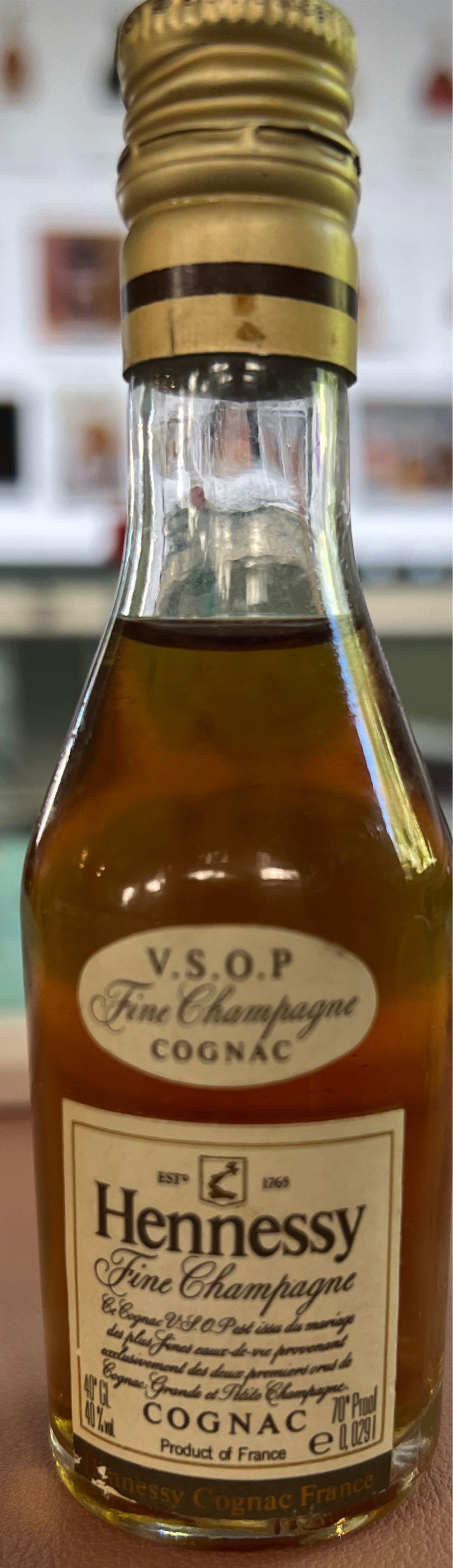 Hennessy VSOP - Jas Hennessy & Co. (750 mL) alcohol collectible - Main Image 2