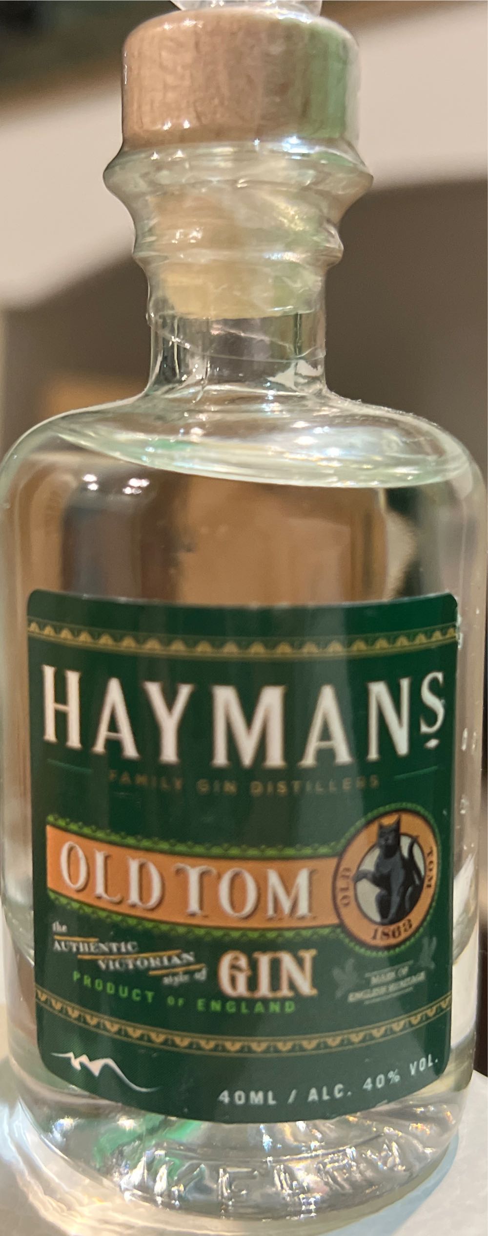 Hayman’s - Hayman Distillers, Witham, UK alcohol collectible - Main Image 3