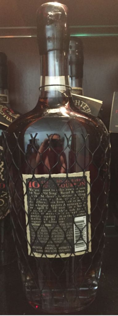 Michter’s 10yr "Single Barrel” - Michter’s Distillery, Louisville, KY (750 mL) alcohol collectible - Main Image 2