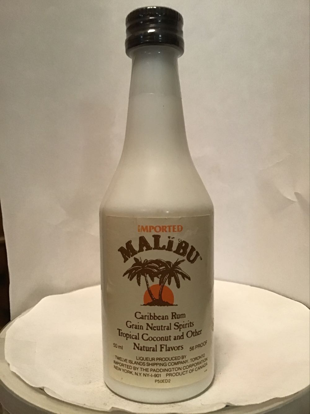 Malibu Orange Float & Mango & Coconut & Island Spiced - Pernod Ricard USA (50 mL) alcohol collectible - Main Image 4