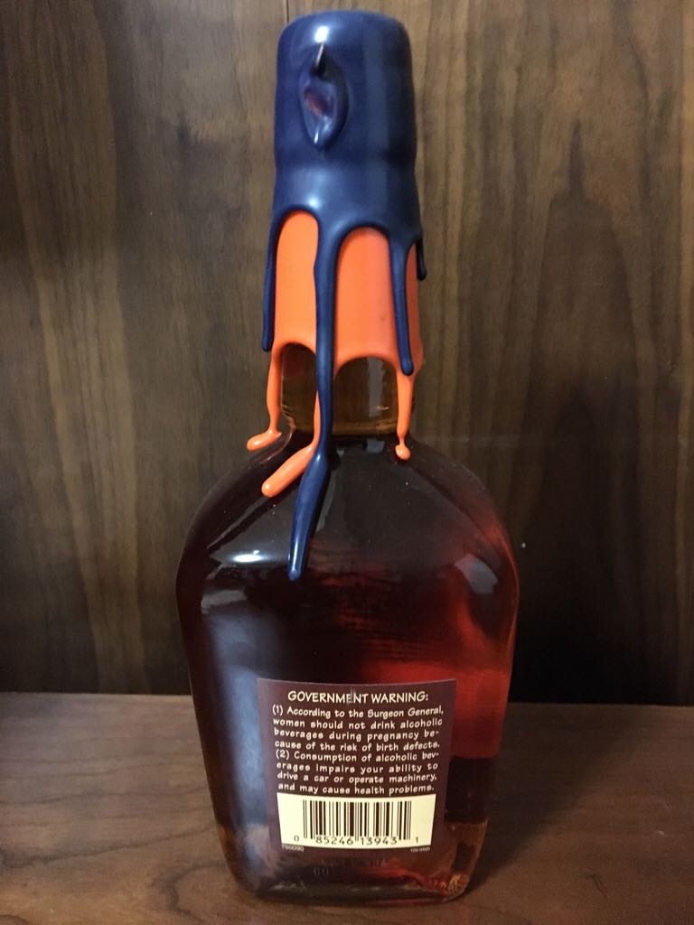 Maker’s Mark Denver Broncos - Makers Mark Distillery, Inc. (750 mL) alcohol collectible - Main Image 2