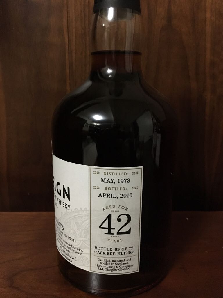 Carsebridge Grain Whisky 42yr 1973 - Carsebridge Distillery (750 mL) alcohol collectible - Main Image 2