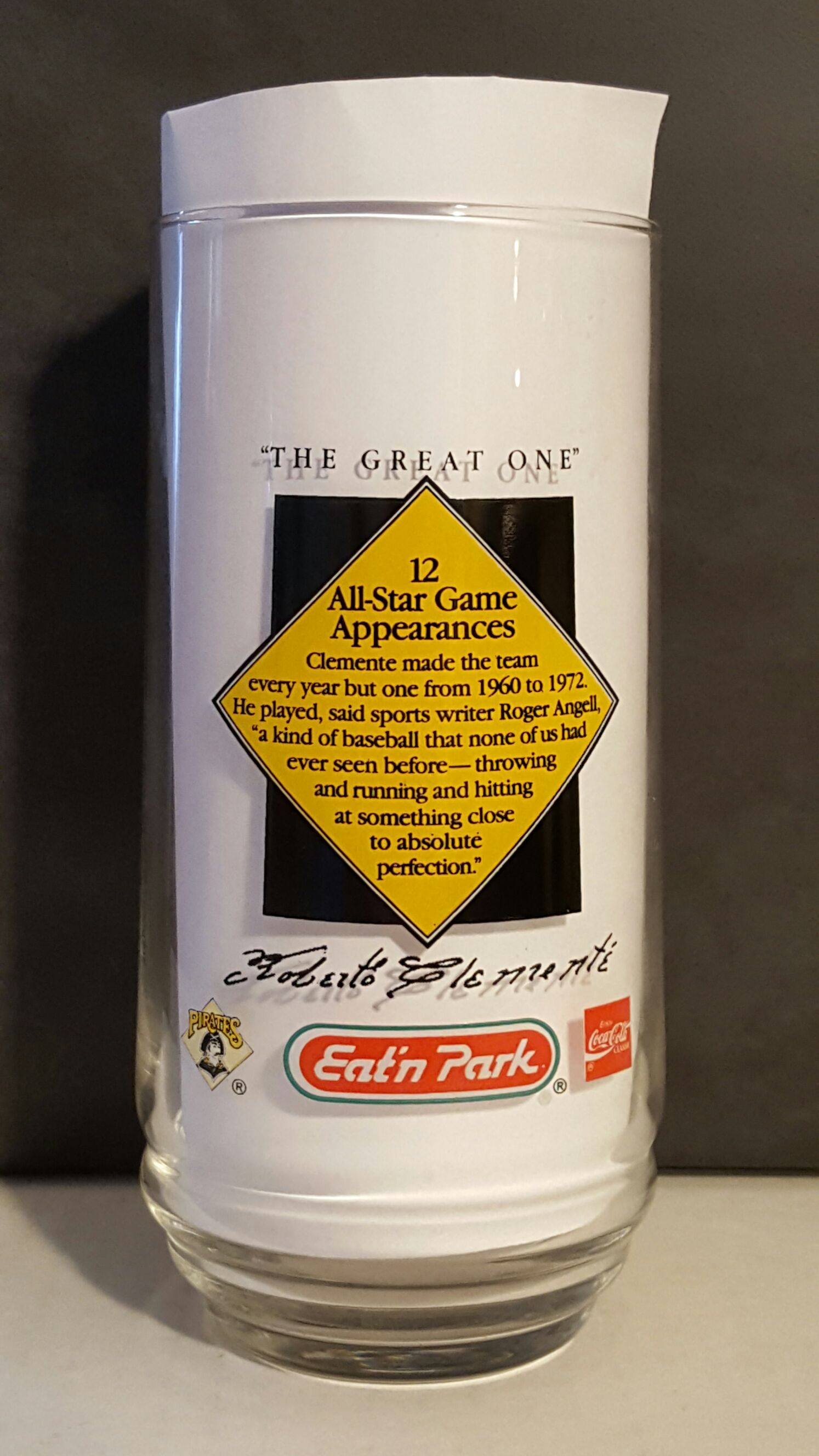 Roberto Clemente - Eat’n Park alcohol collectible - Main Image 2