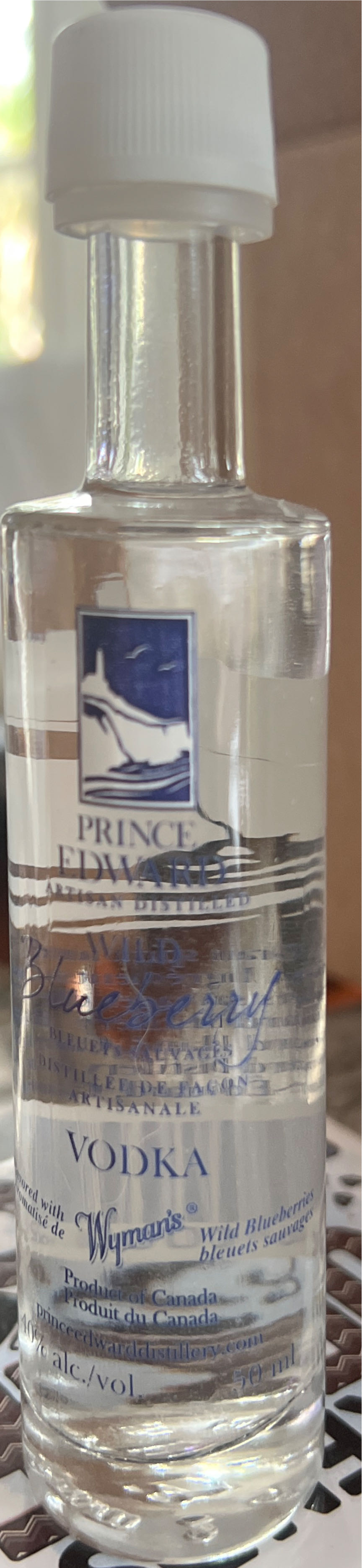 Prince Edward Blueberry Vodka - Prince Edward (50 mL) alcohol collectible - Main Image 2