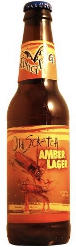 Flying Dog Old Scratch Amber Lager - Flying Dog Brewery alcohol collectible - Main Image 2