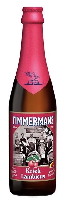 Timmermans Kriek Lambicus - Brouwerij Timmermans-John Martin N.V. alcohol collectible - Main Image 2
