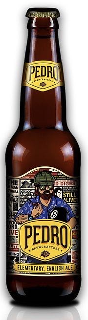 Pedro Elementary English Ale - Pedro Brewcrafters alcohol collectible - Main Image 2