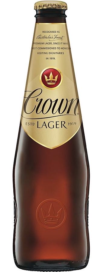 Crown Lager - Crown Beverages (375 mL) alcohol collectible - Main Image 2