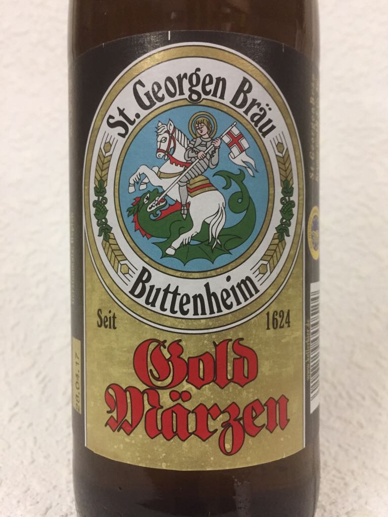 St. Georgenbräu - Gold-Märzen - St. Georgenbräu, Buttenheim (OFr.) (500 mL) alcohol collectible - Main Image 2