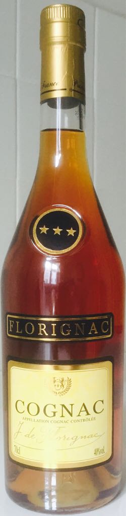 Florignac Cognac  - Florignac (700 mL) alcohol collectible - Main Image 2