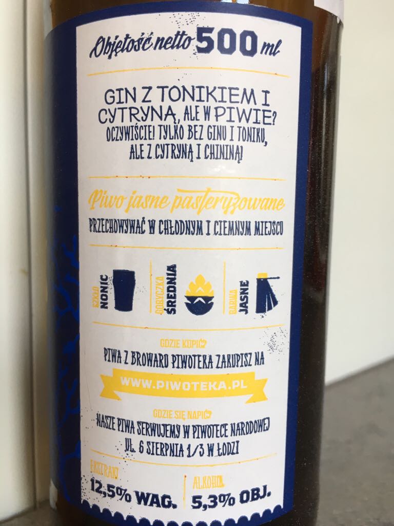 Żółta Łódź Podwodna - Jan Olbracht alcohol collectible - Main Image 2