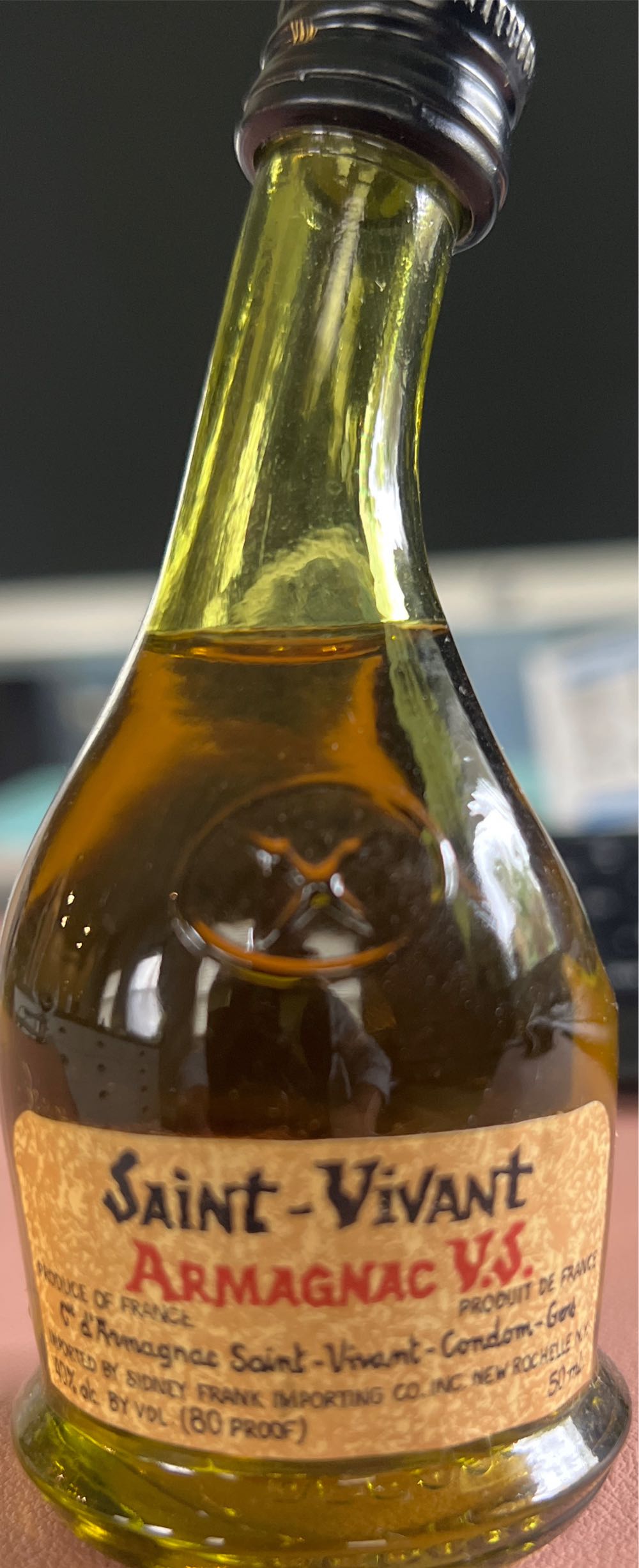 Saint Vivant Armagnac - Saint Vivant (750 mL) alcohol collectible - Main Image 3