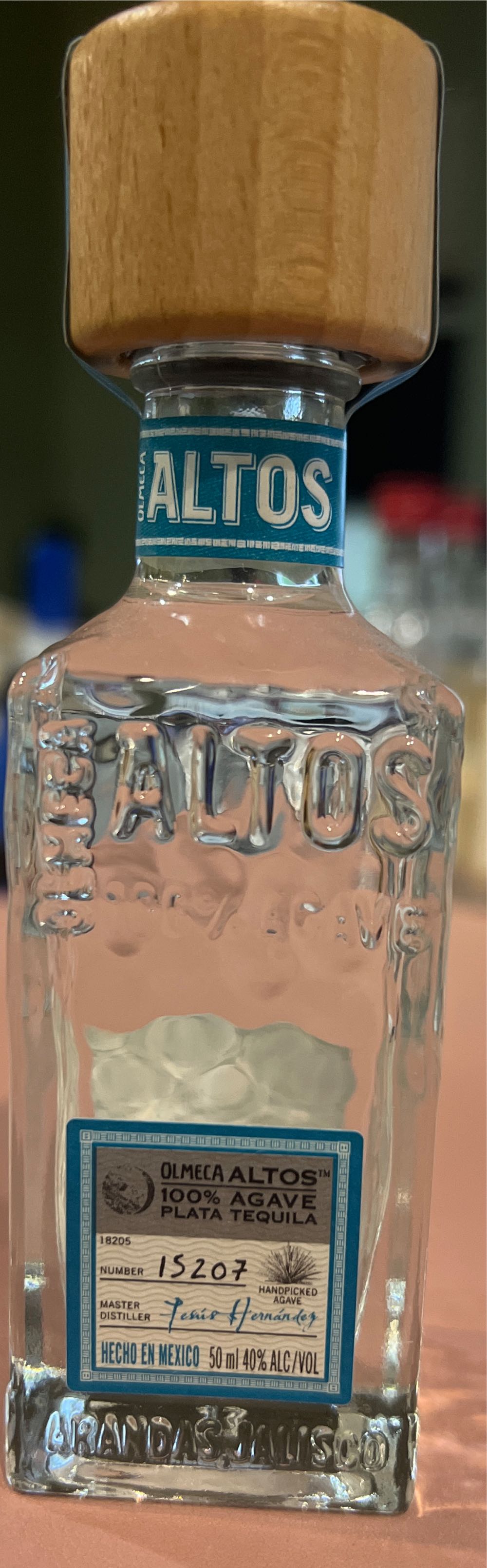 Altos - Olmeca (50 mL) alcohol collectible - Main Image 2