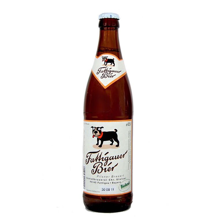 Fattigauer Bier - Schlossbrauerei Stelzer, Fattigau (500 mL) alcohol collectible - Main Image 1
