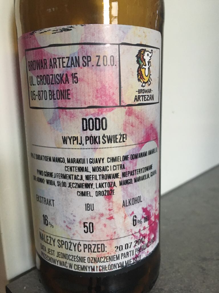 Dodo - Artezan alcohol collectible - Main Image 2