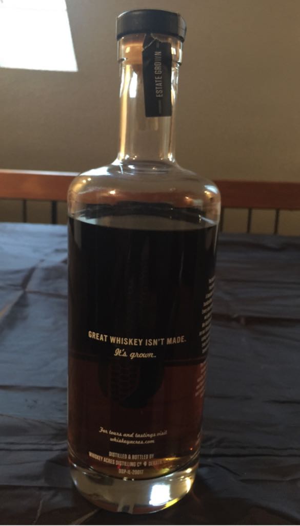 Whiskey Acres Bourbon - Whiskey Acres Distilling Co. (750 mL) alcohol collectible - Main Image 2