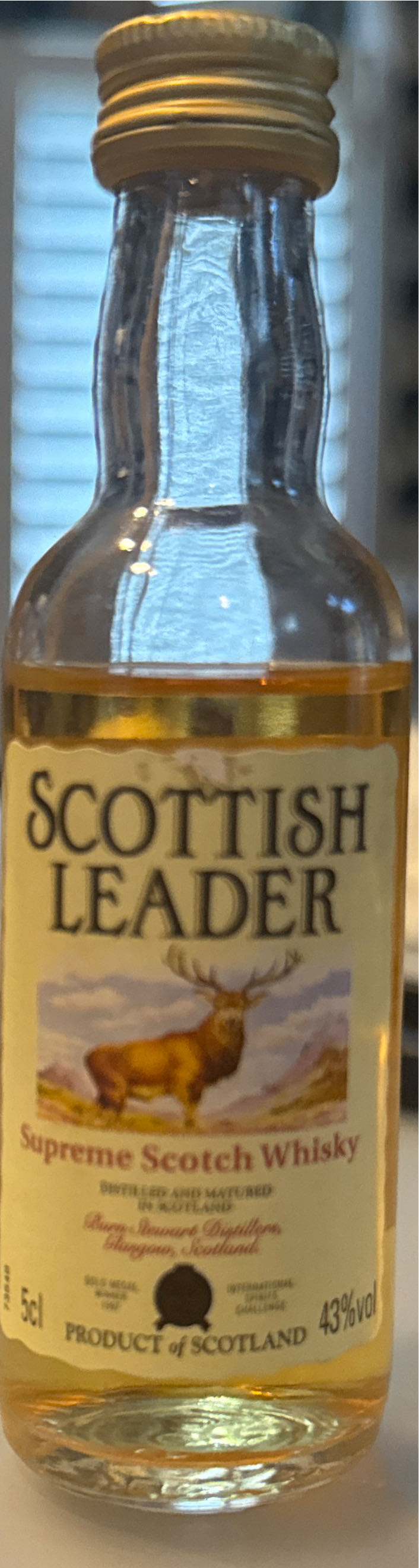 Scottish Leader - Burn Stewart Distillers Ltd. (50mL) alcohol collectible - Main Image 4