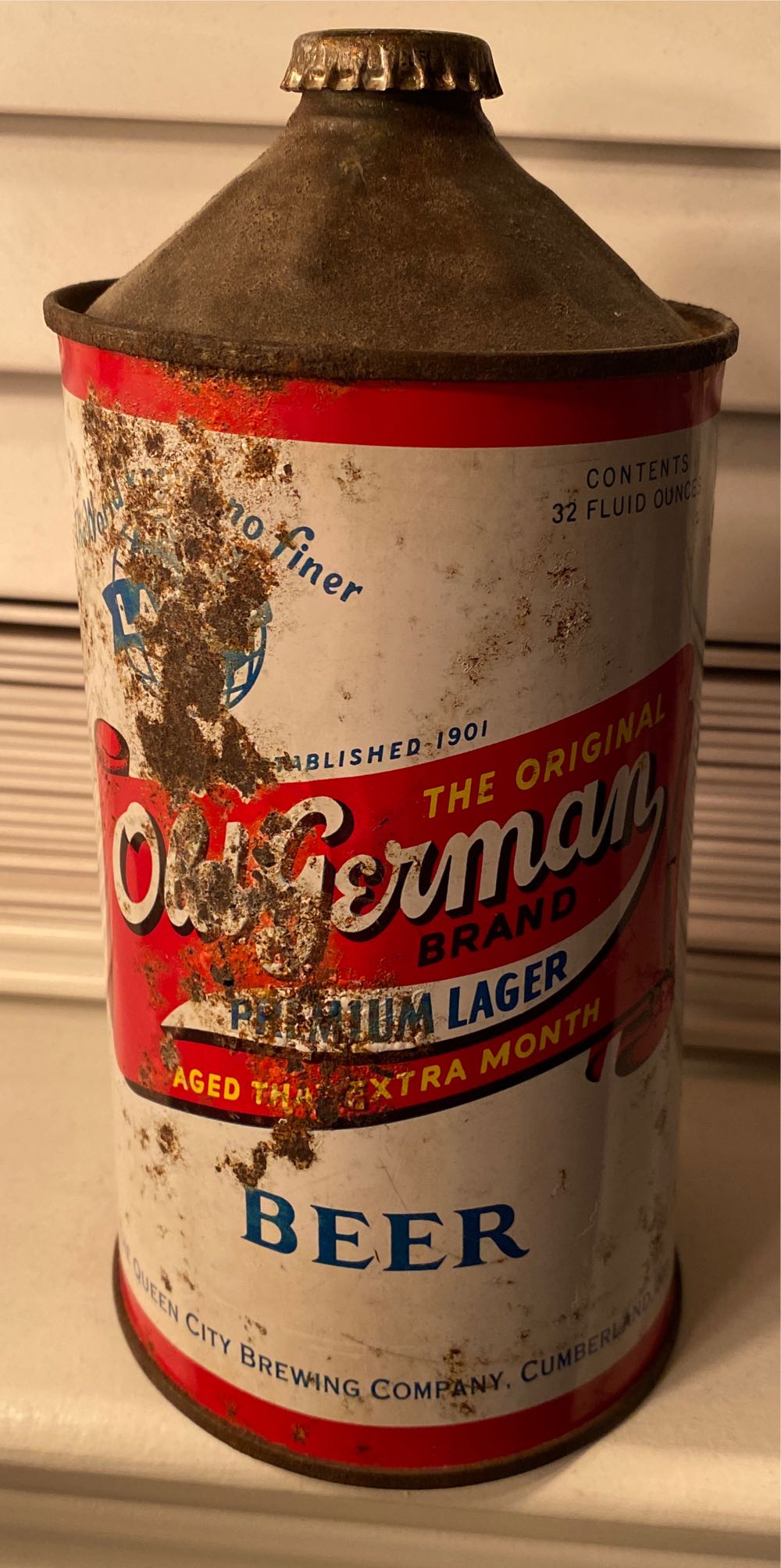 Old German - The Queen City Brewing Co (32 fl. oz.) alcohol collectible - Main Image 2