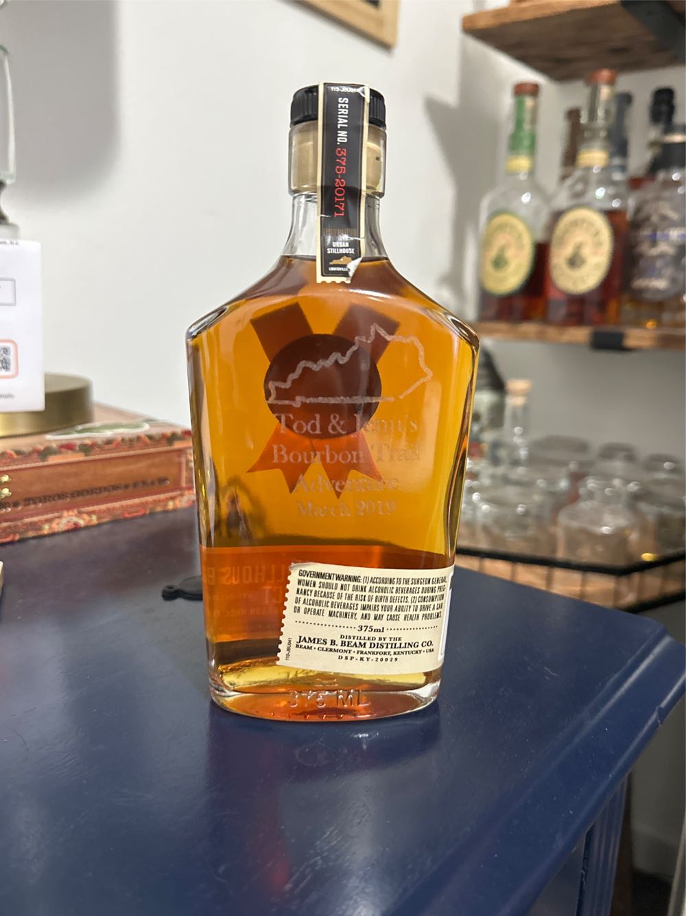 Jim Beam Urban Stillhouse Select - Jim B.Beam Distilling Co. (375 mL) alcohol collectible - Main Image 3