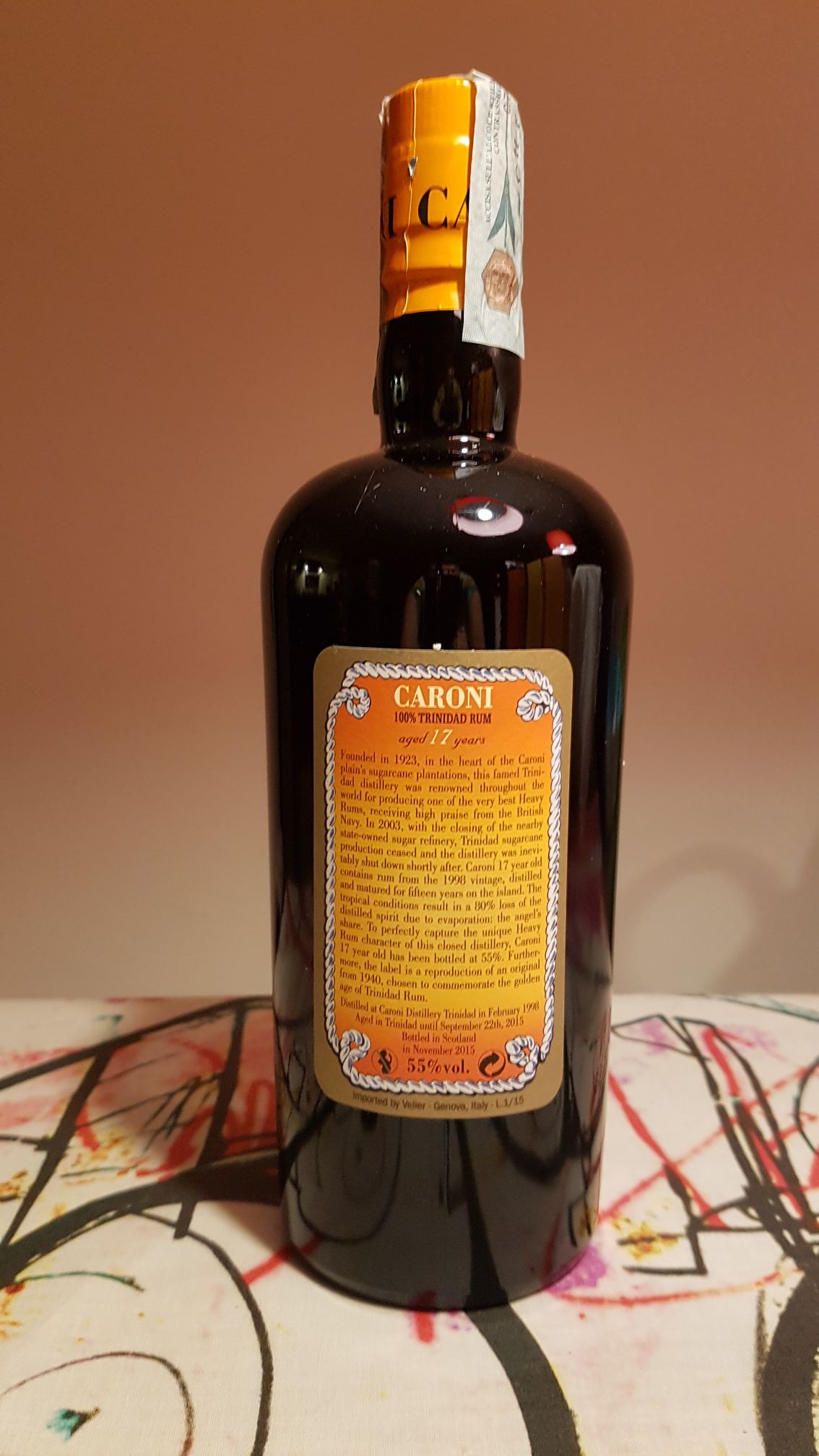 Caroni 17, 100% Trinidad Rum (2025) - Caroni Distillers (1975) Ltd. (700mL) alcohol collectible - Main Image 2