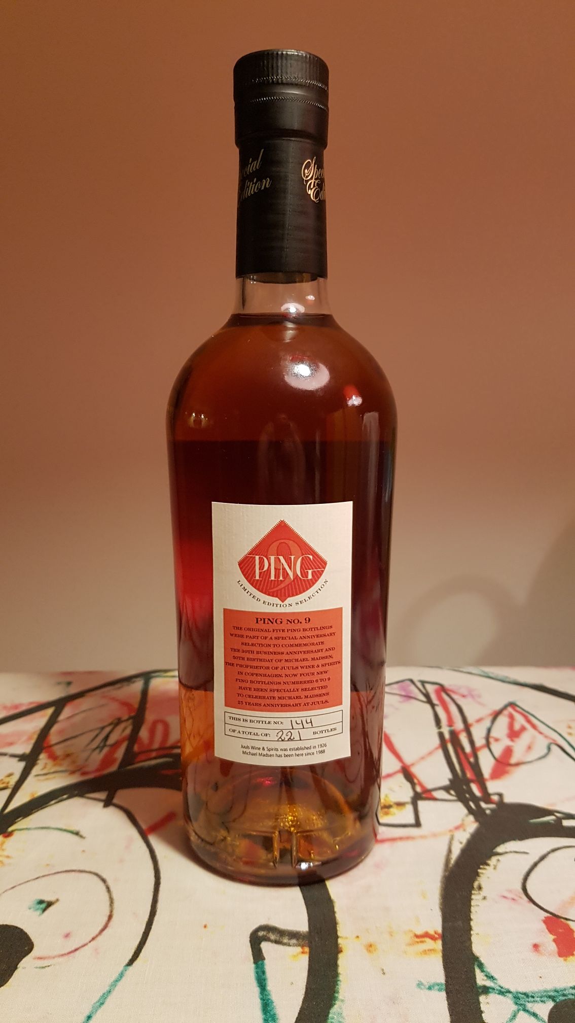 Ping No. 9 Jamaica - Juuls Wine And Spirits (700mL) alcohol collectible - Main Image 2