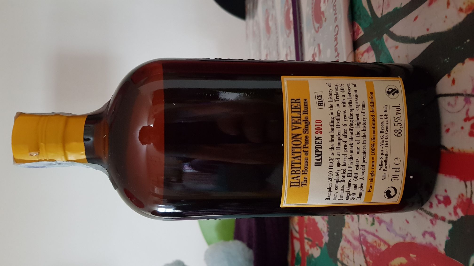 Hampden 2010, HLCF (2025) - Hampden Distillery (700 mL) alcohol collectible - Main Image 2