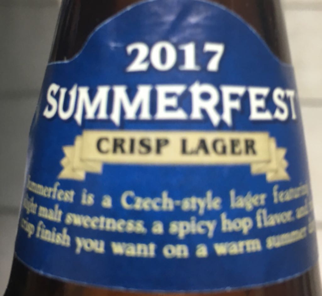 Summerfest Lager - Sierra Nevada Brewing Co (12 fl. oz.) alcohol collectible - Main Image 2