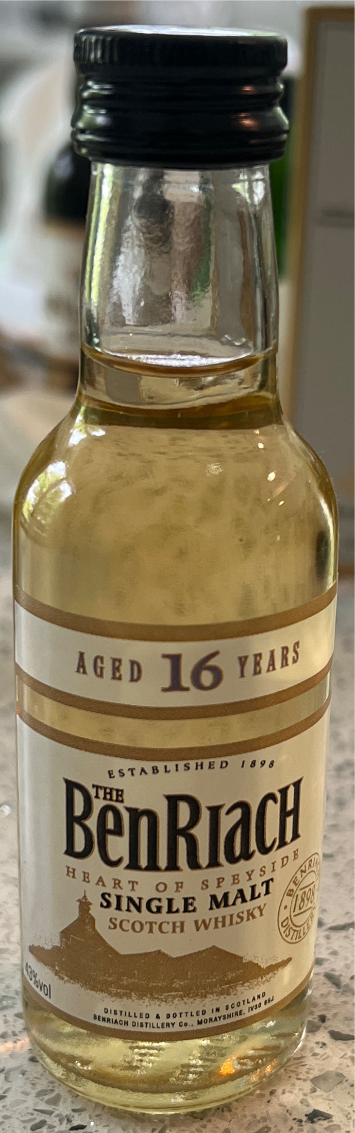 The BenRiach - BenRiach Distilling Co. (5cL) alcohol collectible - Main Image 2