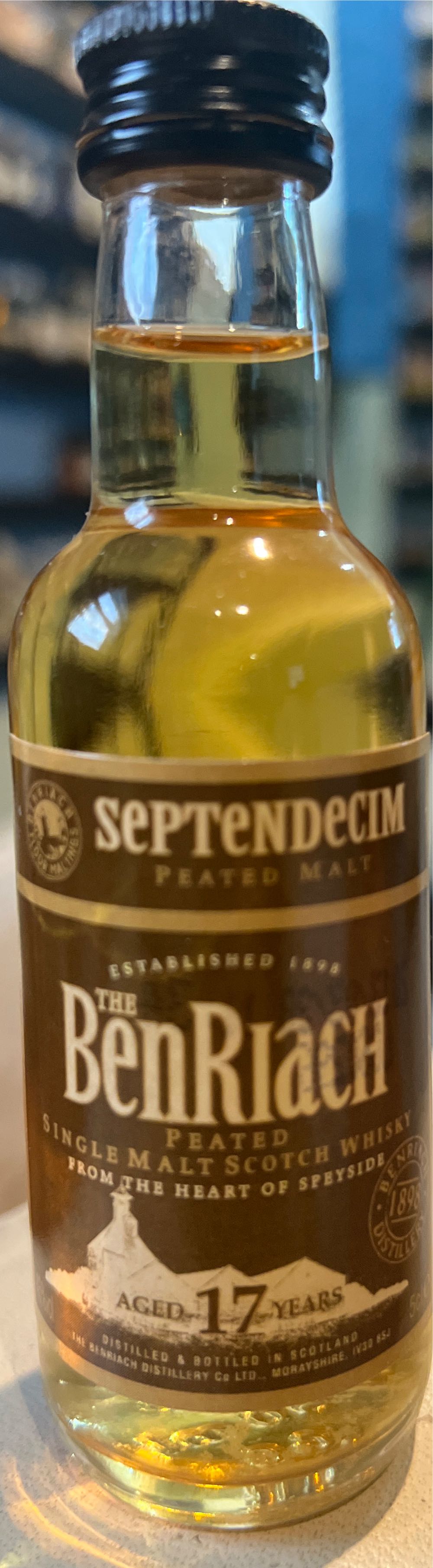 The BenRiach - BenRiach Distilling Co. (5cL) alcohol collectible - Main Image 4