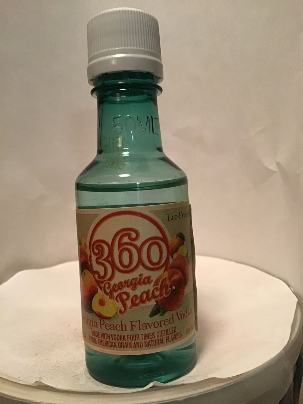 360 Bing Cherry & Georgia Peach - Earth Friendly Distilling Co (50 mL) alcohol collectible - Main Image 3