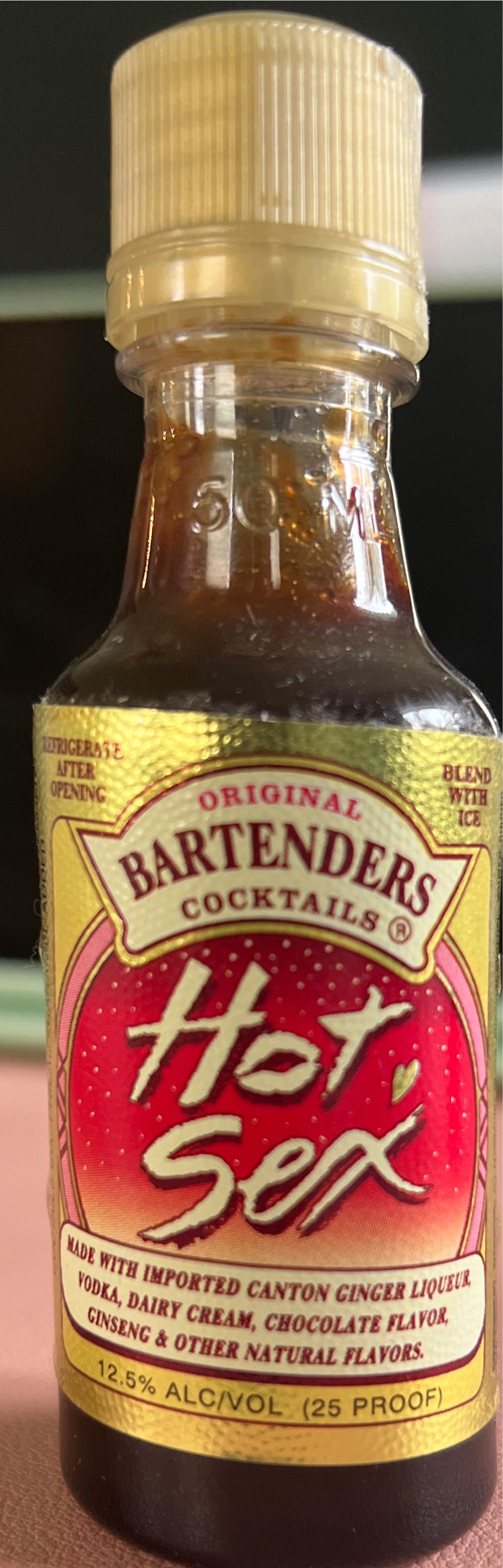 Hot Sex - Original Bartenders Cocktails alcohol collectible - Main Image 2