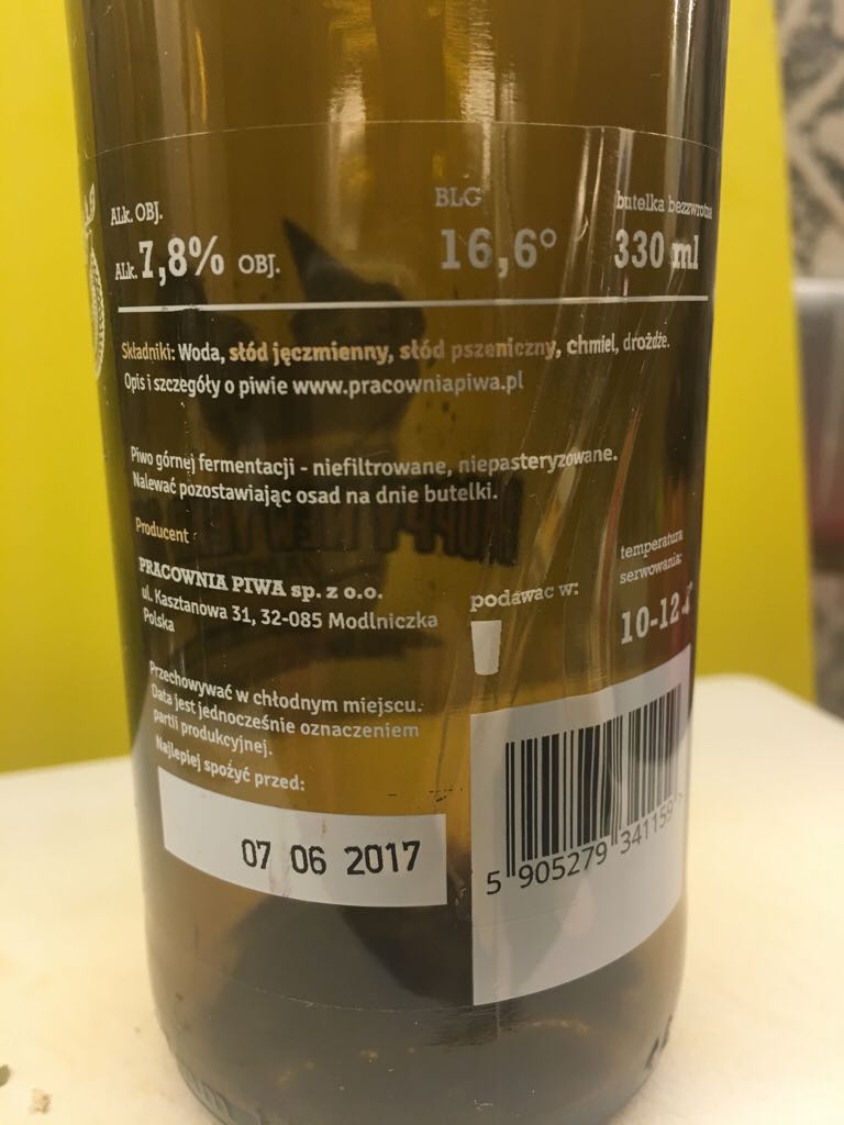 Hoppy New Year 2017 - Pracownia Piwa alcohol collectible - Main Image 2