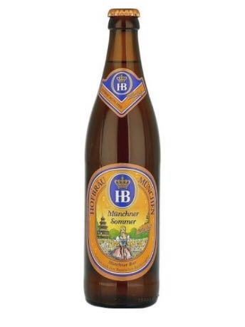 Hofbräu München - Sommerbier - Staatliches Hofbräuhaus in München (500 mL) alcohol collectible - Main Image 2