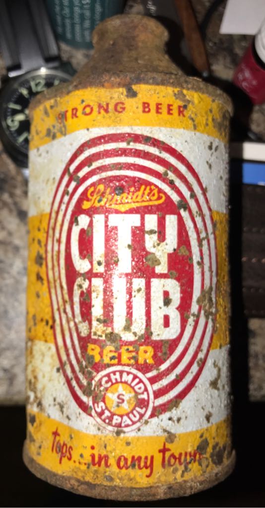 Schmidt’s City Club - Jacob Schmidt (12 fl. oz.) alcohol collectible - Main Image 2