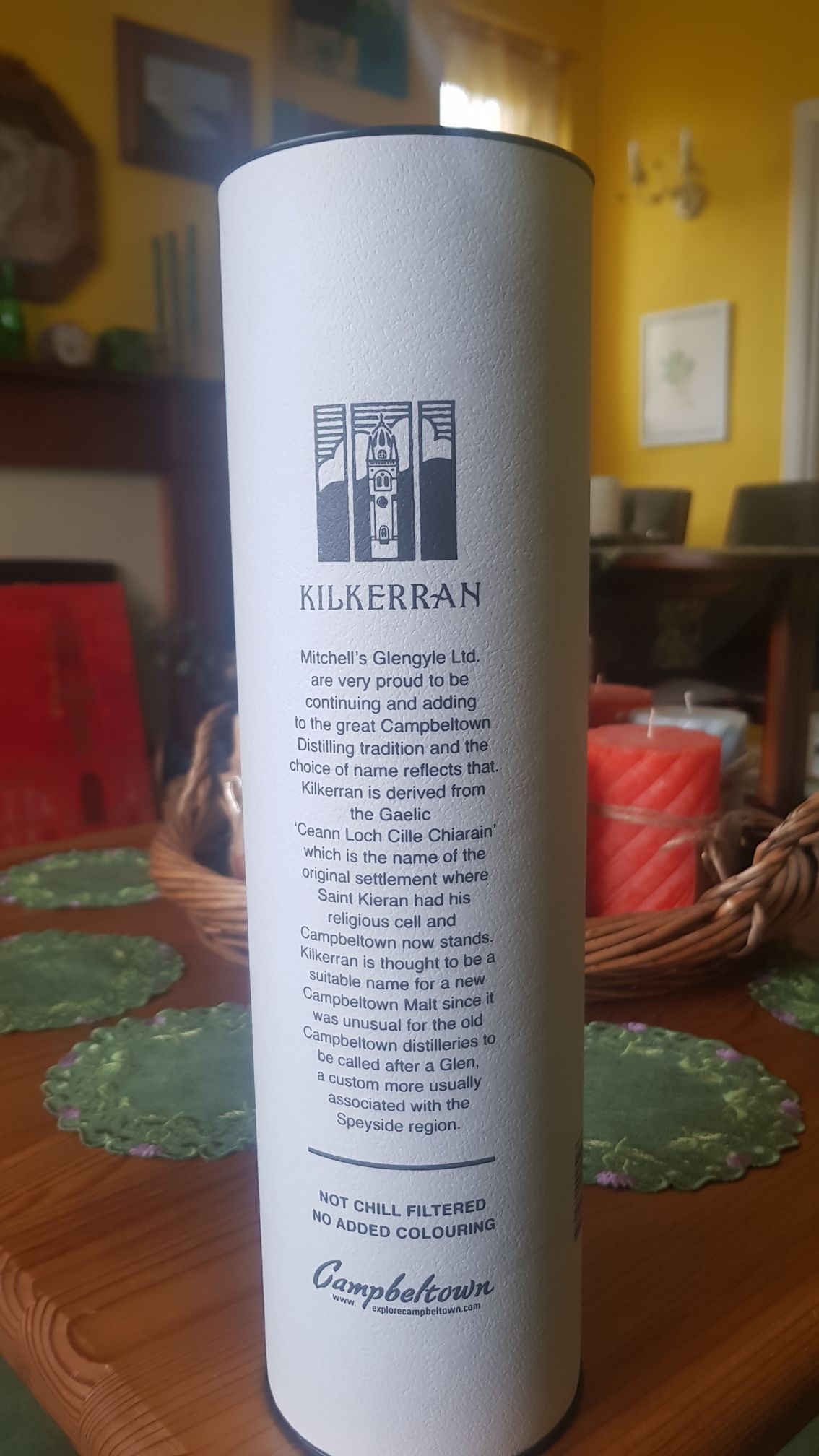 Kilkeran - Glengyle Distillery (70 mL) alcohol collectible - Main Image 2