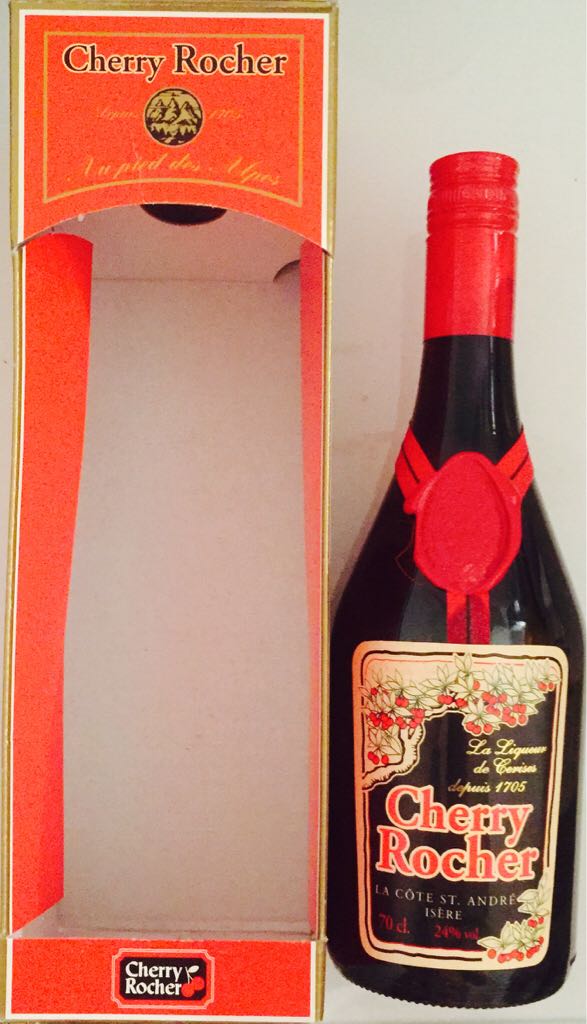 Cherry Rocher Liqueur de cerise - Cherry Rocher (700 mL) alcohol collectible - Main Image 2