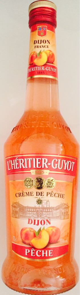 Crème de pêche l’Héritier-Guyot - L’Héritier-Guyot (700 mL) alcohol collectible - Main Image 2