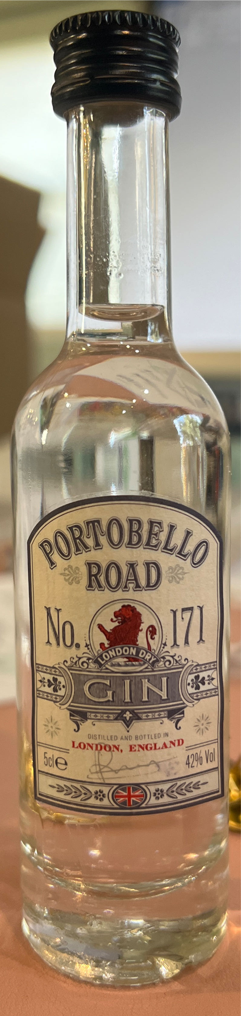 Portobello Road Gin 171 - Portobello Road (750 mL) alcohol collectible - Main Image 2