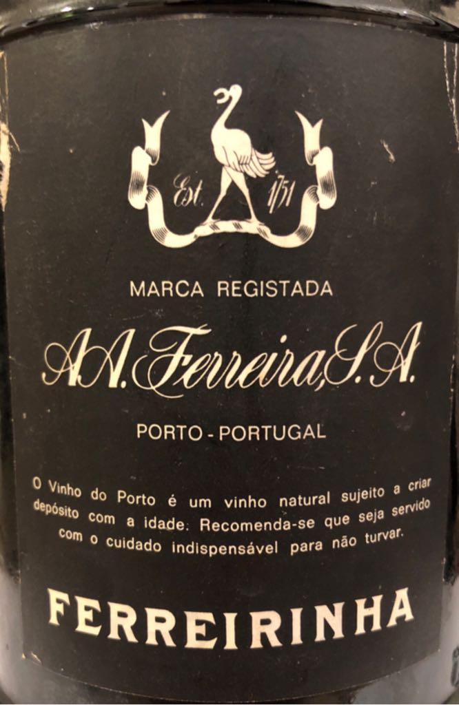 Ferreira Port Superior Tawny - AV. Ferreira, SA (1L) alcohol collectible - Main Image 2