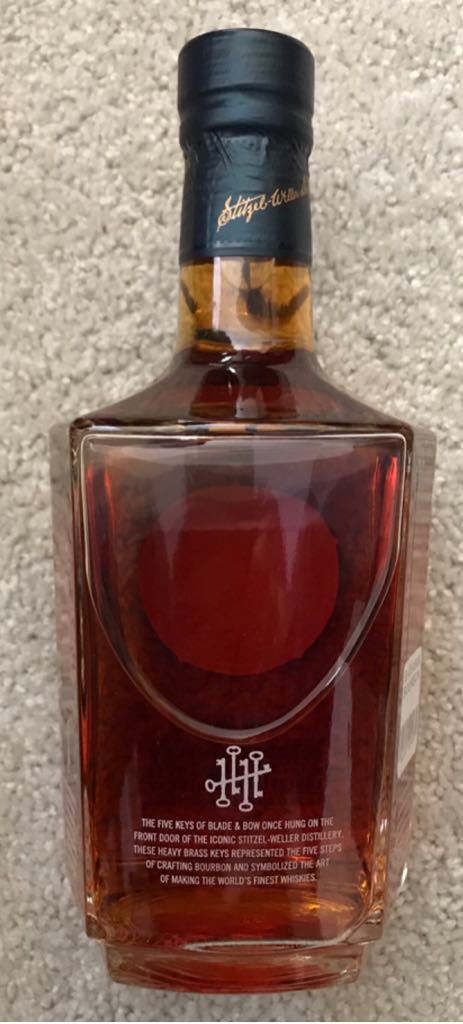 Blade & Bow Bourbon - Stitzel-Weller Distilling Co., Louisville, KY (750 mL) alcohol collectible - Main Image 2