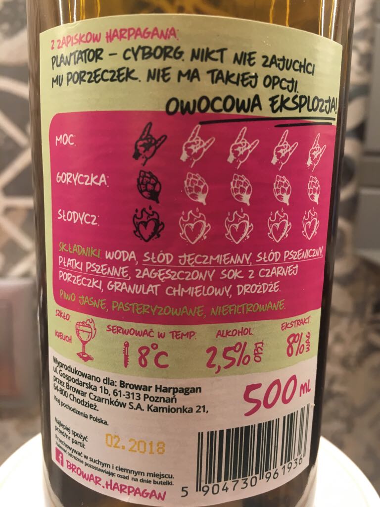 Plantonator - Harpagan alcohol collectible - Main Image 2